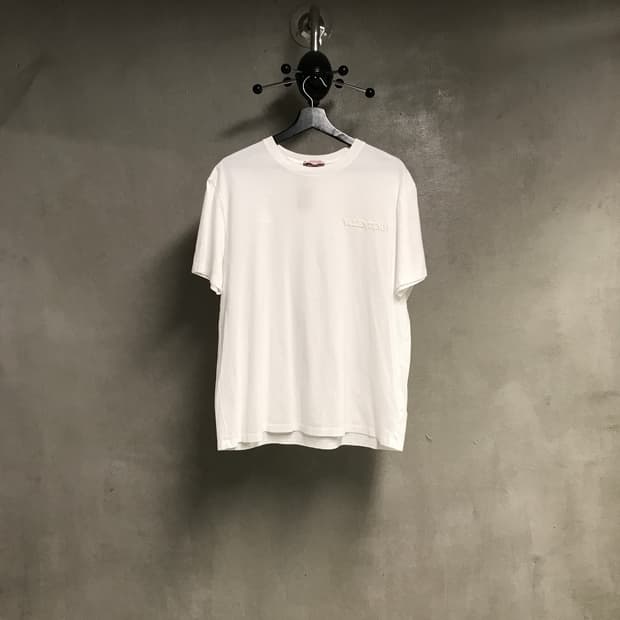 발렌티노 화이트 반팔 티셔츠 XL