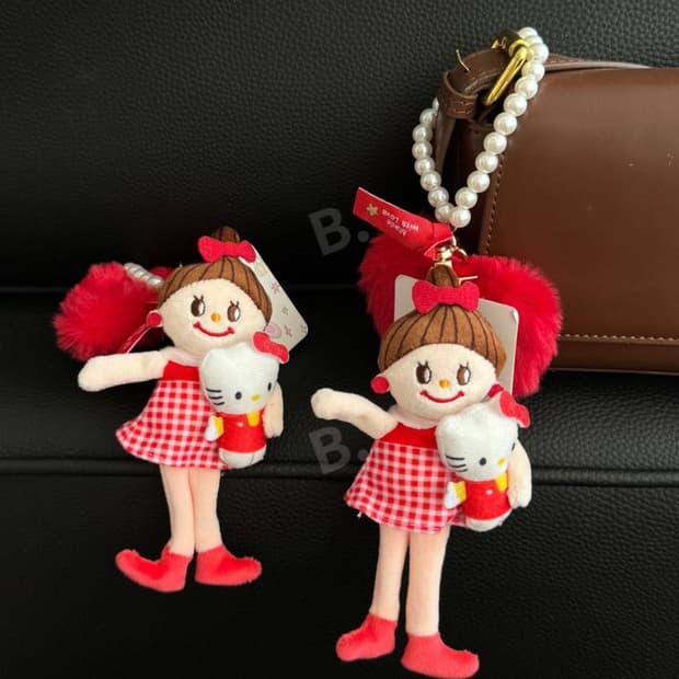컬리컬렉션 키티 콜라보키링