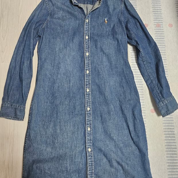 폴로랄프로렌 데님 셔츠 원피스