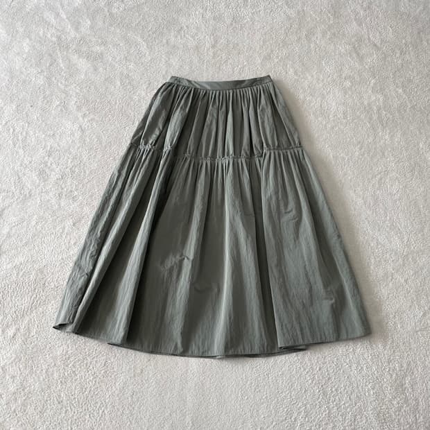 [S] DKNY 한섬 여성 나일론 치마 롱스커트