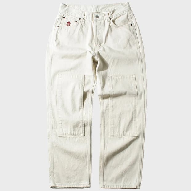 VDR 비디알 112 스핏파이어 더블니 카펜터 팬츠 크림 M 32