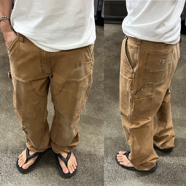 Carhartt 더블니 워크 팬츠 (34“)