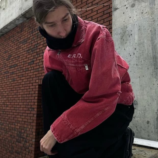 [L] 앙팡리쉬데프리메 ERD 23FW 이탈리안 로망스 데님 자켓