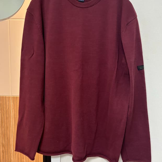 디스이즈네버댓 스웨터 버건디