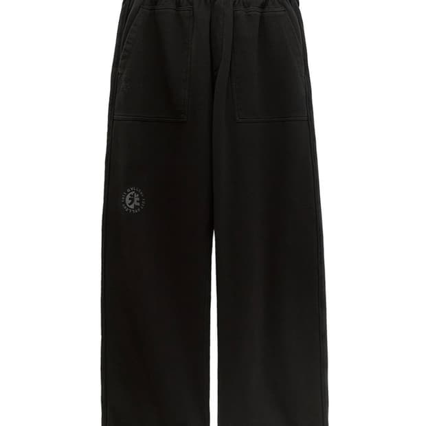 (2) 폴리테루 25ss 1011 퍼티그 스웻 블리치드 블랙