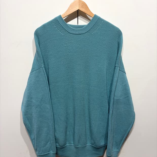 솔리드옴므 와플 니트 스웨터