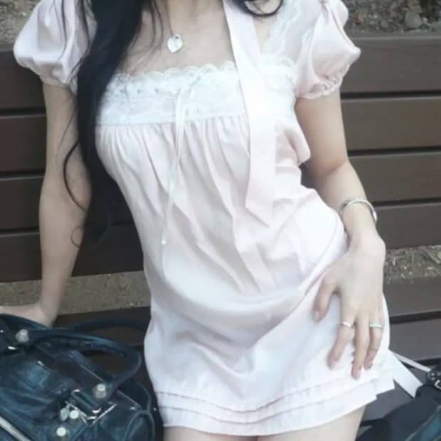 엔젤넘버555 러블리 베이비돌 원피스