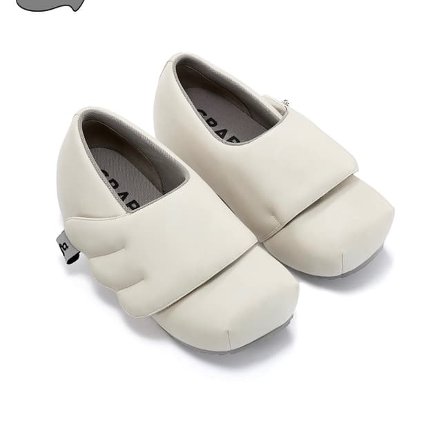 grape wings platform shoes