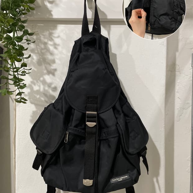 tous les calecons Noir Pocket Backpack