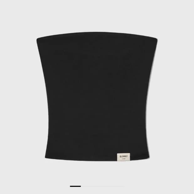 글로니 지 클래식 튜브탑 블랙