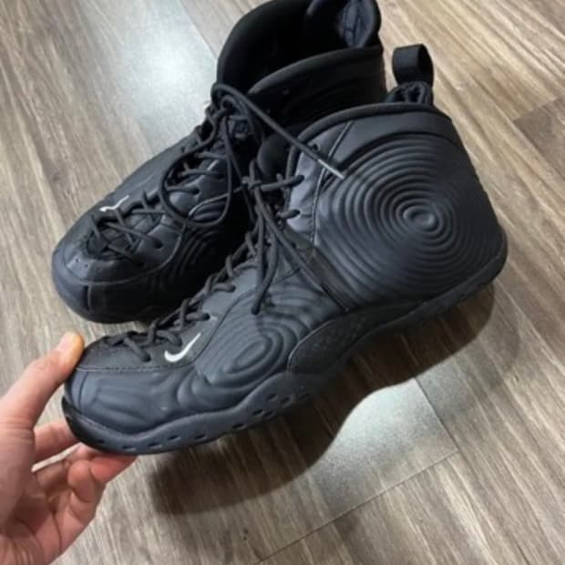 (280) 나이키 꼼데가르송 에어 폼포짓 블랙