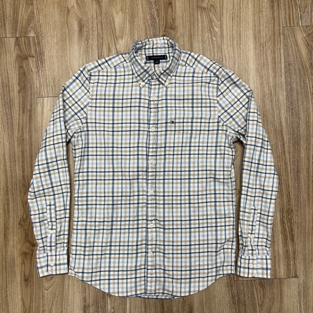 타미힐피거 포켓 체크셔츠 95