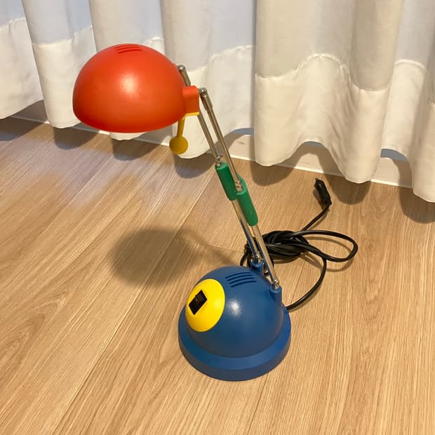 90s 포스트모던 멤피스 스타일 빈티지 램프(조명)