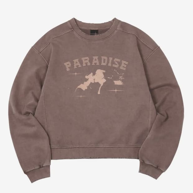 틸던 파라다이스 스웻 브라운