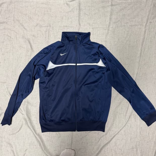 나이키 m 스우시 배색라인 져지 트랙탑