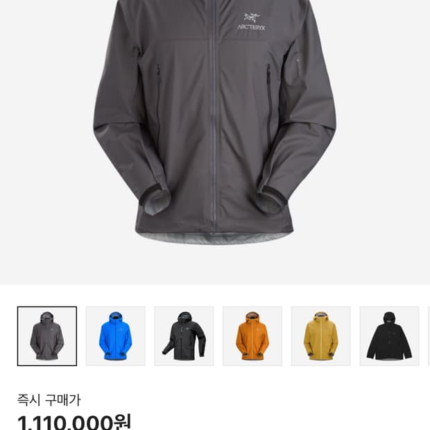 아크테릭스 베타 자켓 클라우드