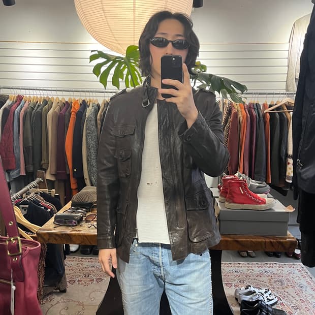 킨록 앤더슨 양가죽 자켓