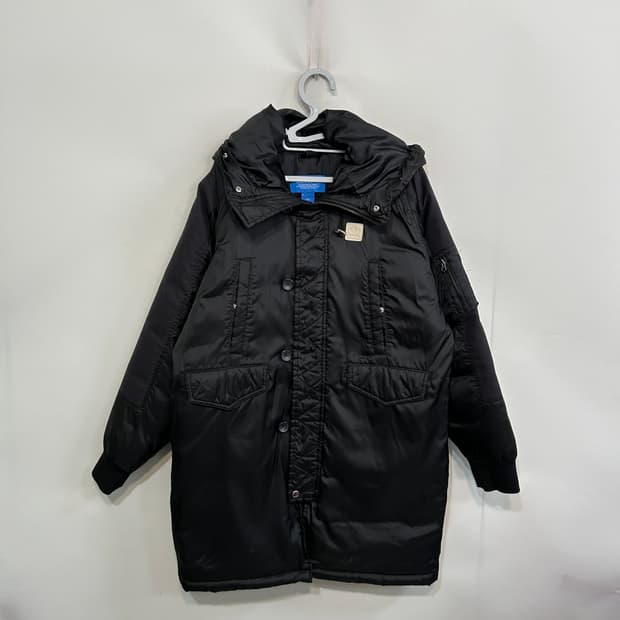 아디다스 여성 오리털 롱패딩 90