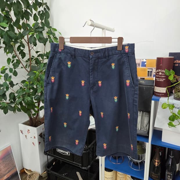두산 폴로랄프로렌 멀티크라운 자수 치노쇼츠 31