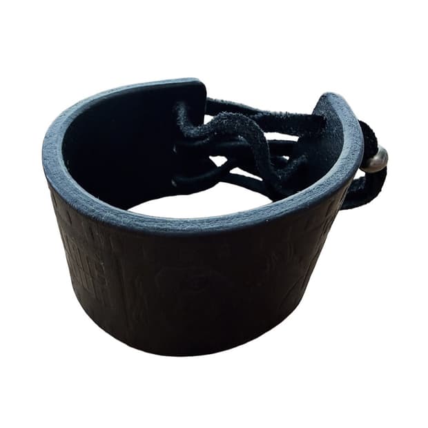 Leather bangle