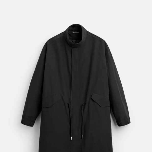 자라 하이테크 트렌치코트