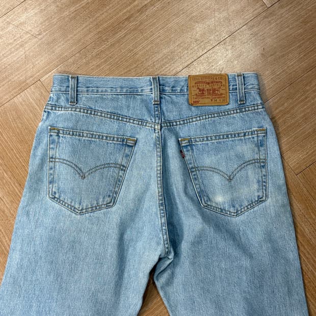 [34] 리바이스 505 연청 데님 청바지