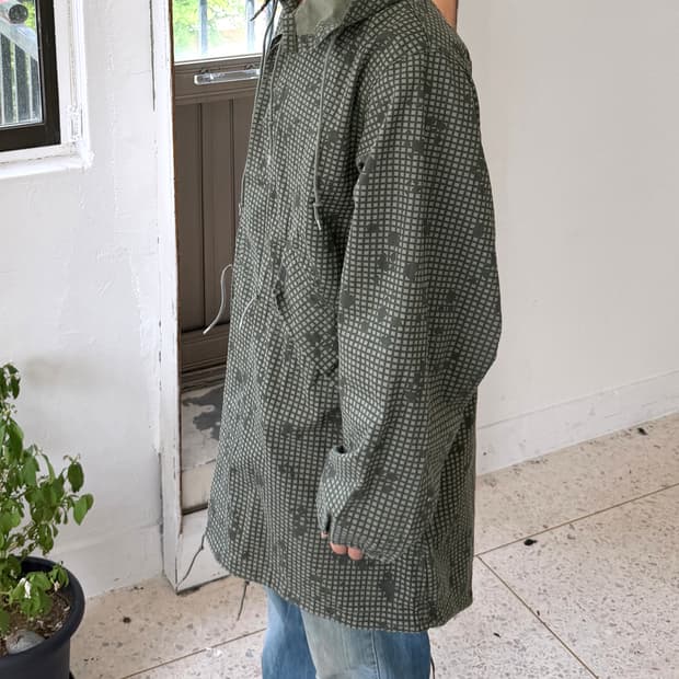 80‘s 미군 오리지널 나이트 데저트 카모 피쉬테일 파카