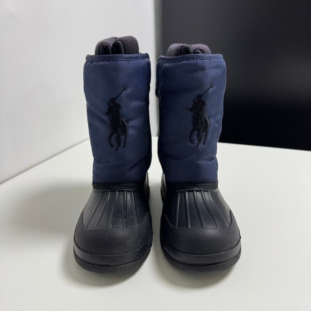 폴로 랄프로렌 키즈 방한 부츠 네이비 210