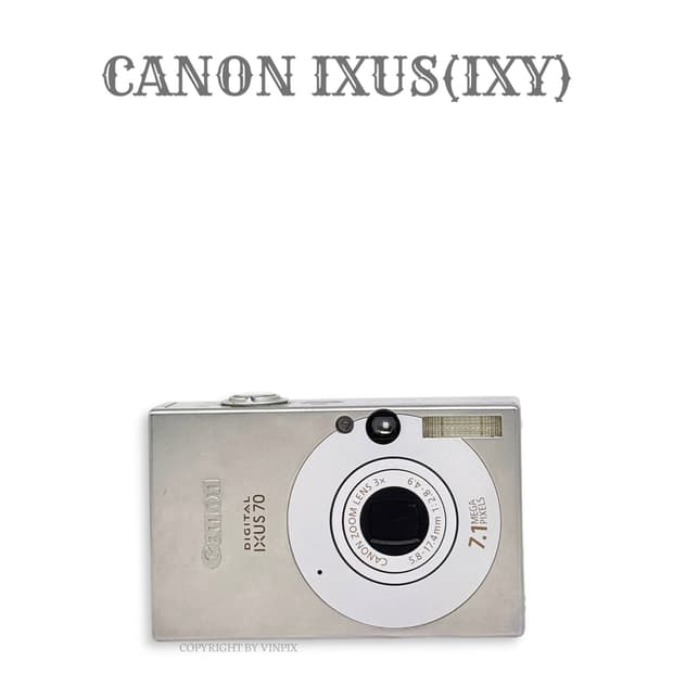 캐논 익서스 70(ixus 70) 디지털 카메라 디카