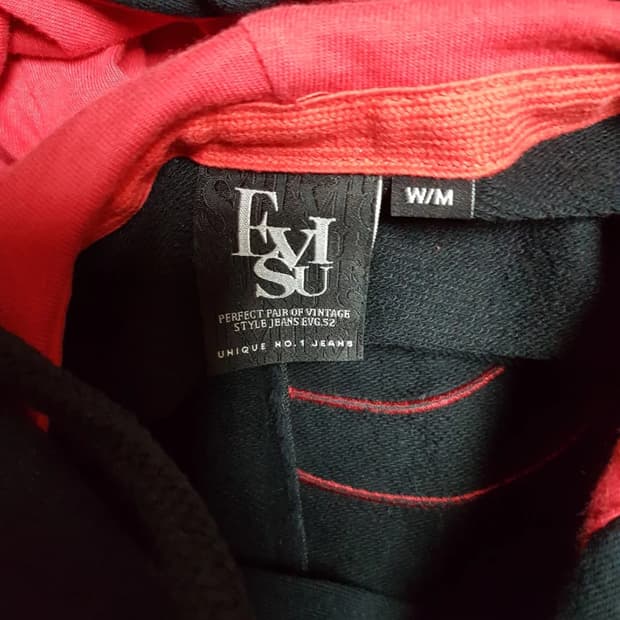 에비수 블랙 후드집업 W/M 55-66