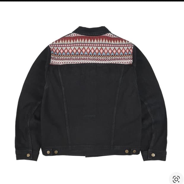 ersco 이알에스코 데님 트러커 블랙 2사이즈