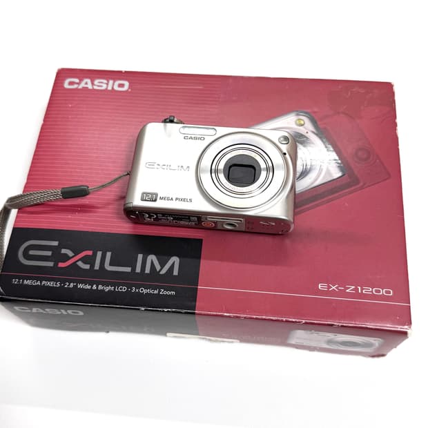 카시오 엑슬림 Z1200 실버 | Casio Exilim EX-