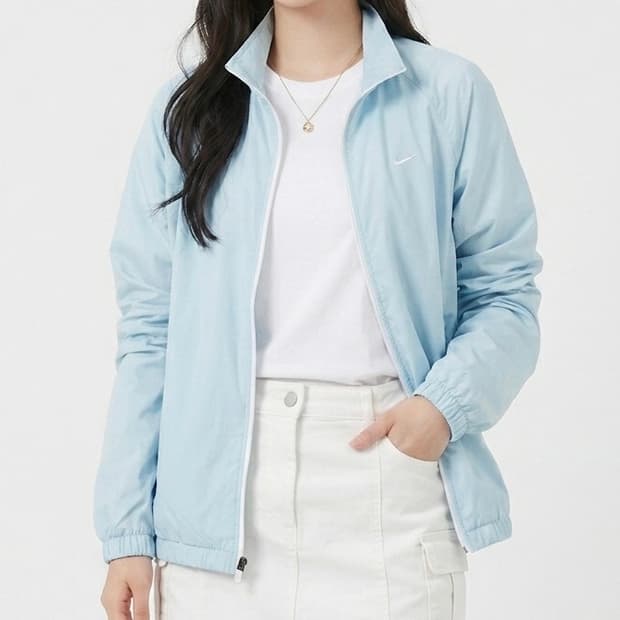 나이키 스카이블루 자켓 