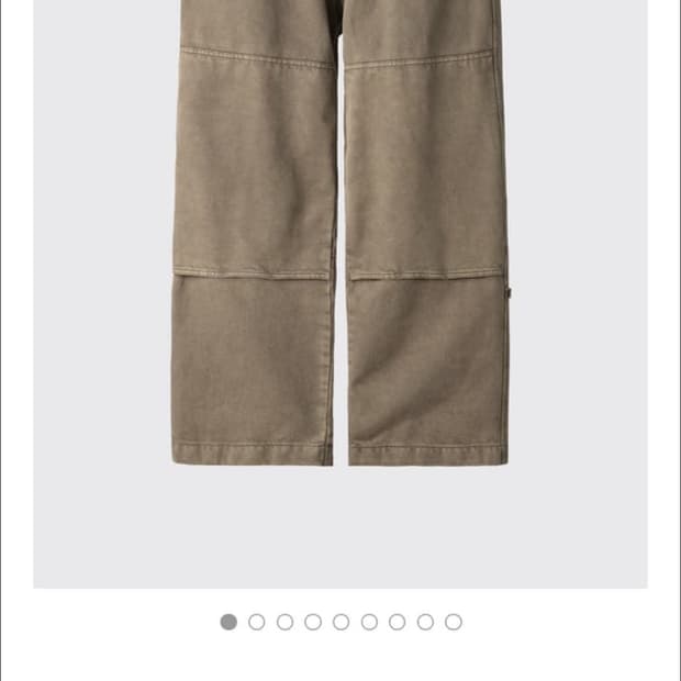 해칭룸 더블니 워크팬츠 4사이즈