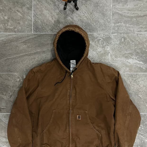 (XL)칼하트 덕 액티브 후드자켓 J130 BRN 칼하트브라운