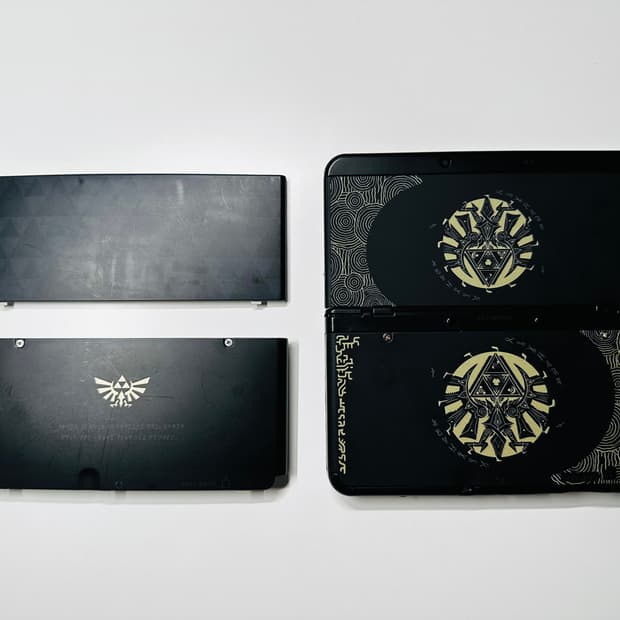 닌텐도 New 3DS 구작다수 젤다 플레이트 정품 셋 판매