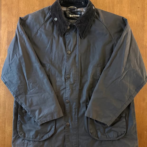 Barbour Bedale Wax Jacket Black C42 Made