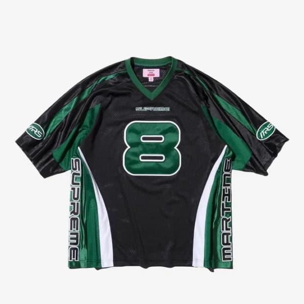 슈프림 마틴로즈 풋볼 져지 저지 반팔 티셔츠 M