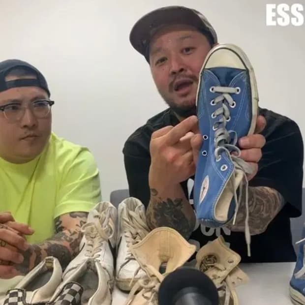 80s) 285 컨버스 척테일러 올스타 하이 블루