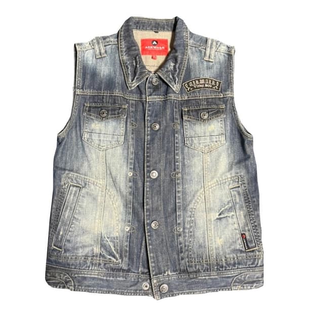 빈티지 데님 베스트