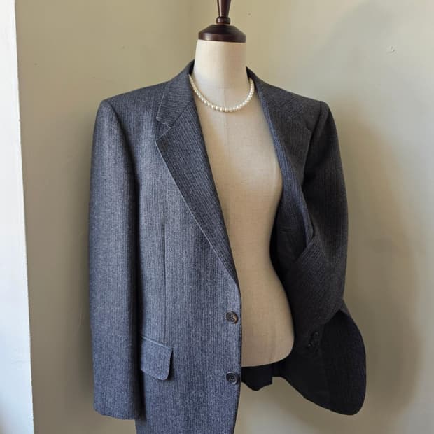 Aquascutum 아쿠아스큐텀 싱글 자켓