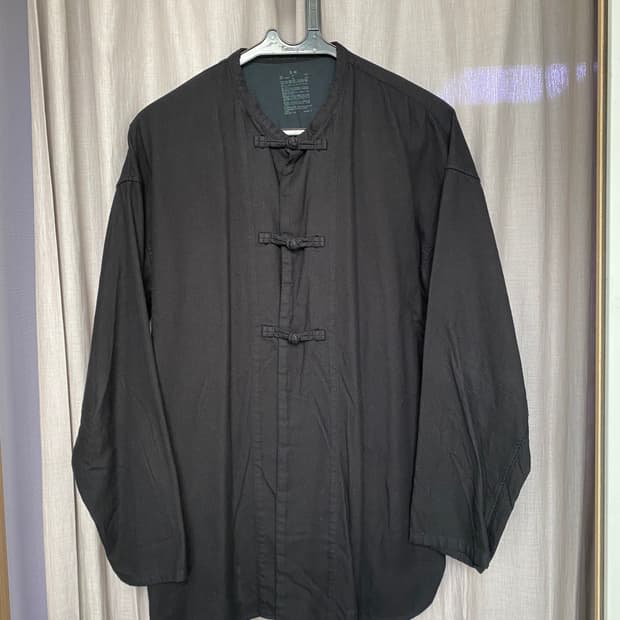 RE MUJI knotted button shirt