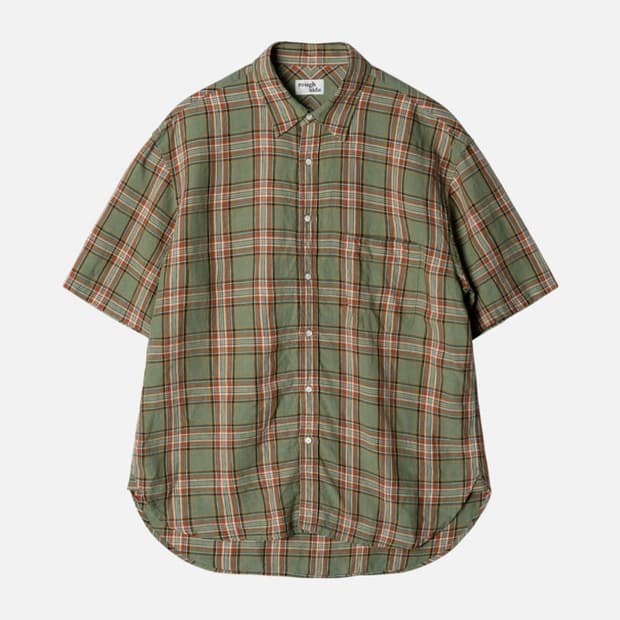 러프사이드 셔링 하프 셔츠