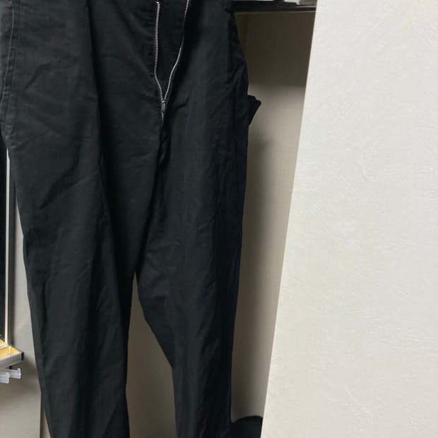 요지야마모토 느와르 배기팬츠 