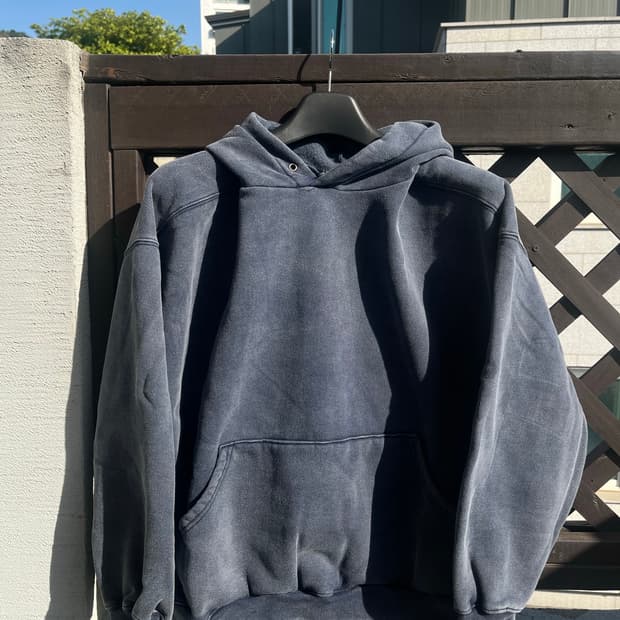 배드포드 블랭크 후드 네이비