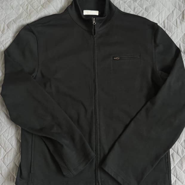 아모멘토 슬림핏 포켓 점퍼 자켓 m