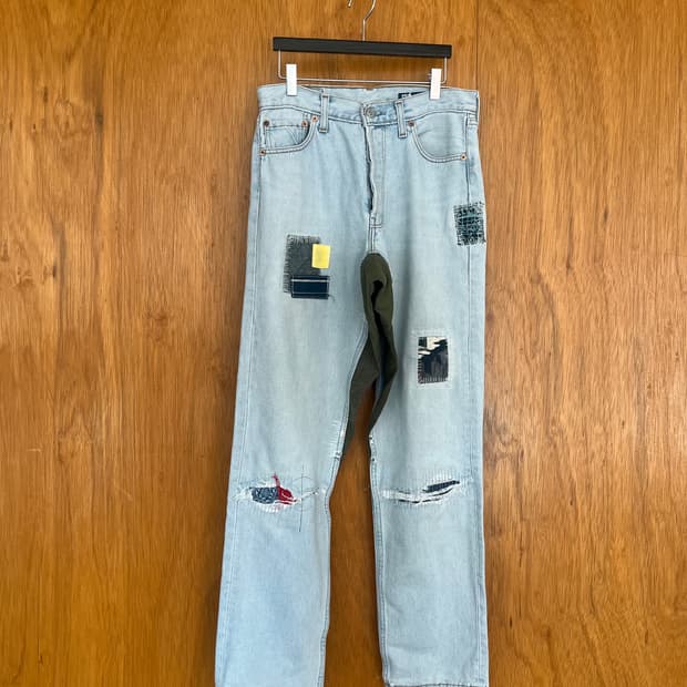 ATELIER&REPAIRS remake denim pants