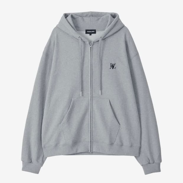 우알롱 시그니처 후드집업 s