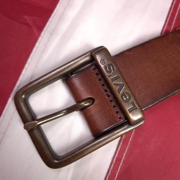 오리지날 리바이스 리얼레더 벨트