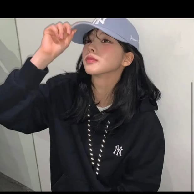 MLB X 카리나에디션 오버핏 후드 (XL)